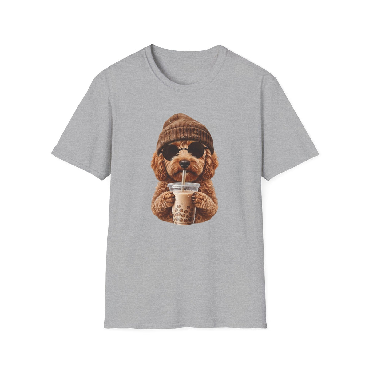 Grunge Doodle T-Shirt — Coffee. Attitude, Repeat.