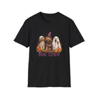 Boo Crew Halloween T-Shirt - Spooky Charm of Cute Dogs in Costumes