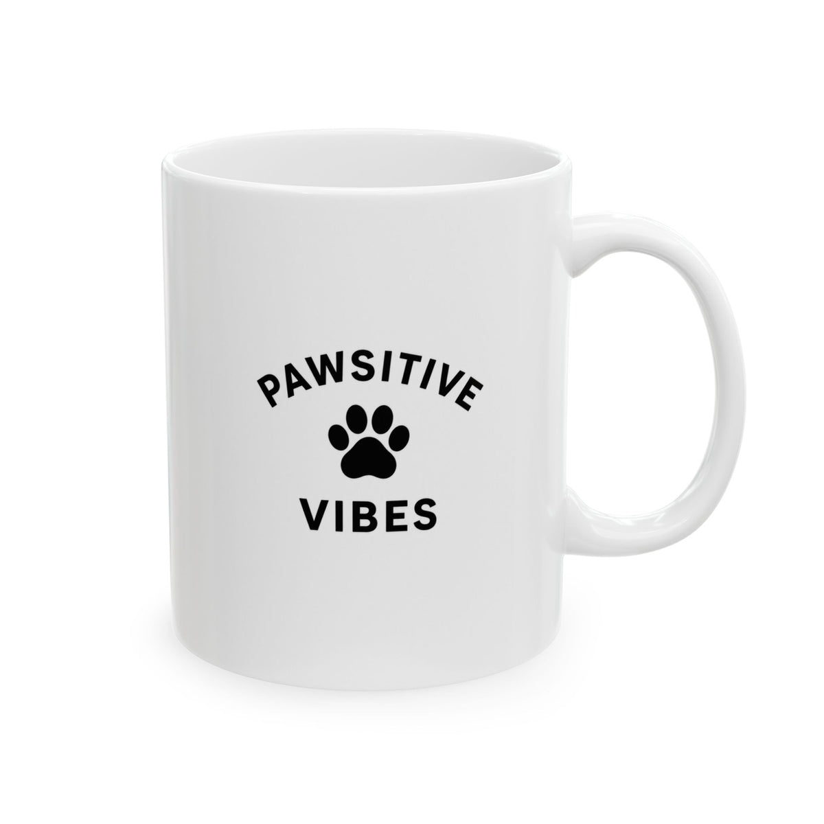 Be Pawsitive Coffee Mug, Dog Lover Mug, Positive Dog Mug, Dog Mom Coffee Cup, Pet Lover Gift, Funny Dog Mug, Goldendoodle Mug