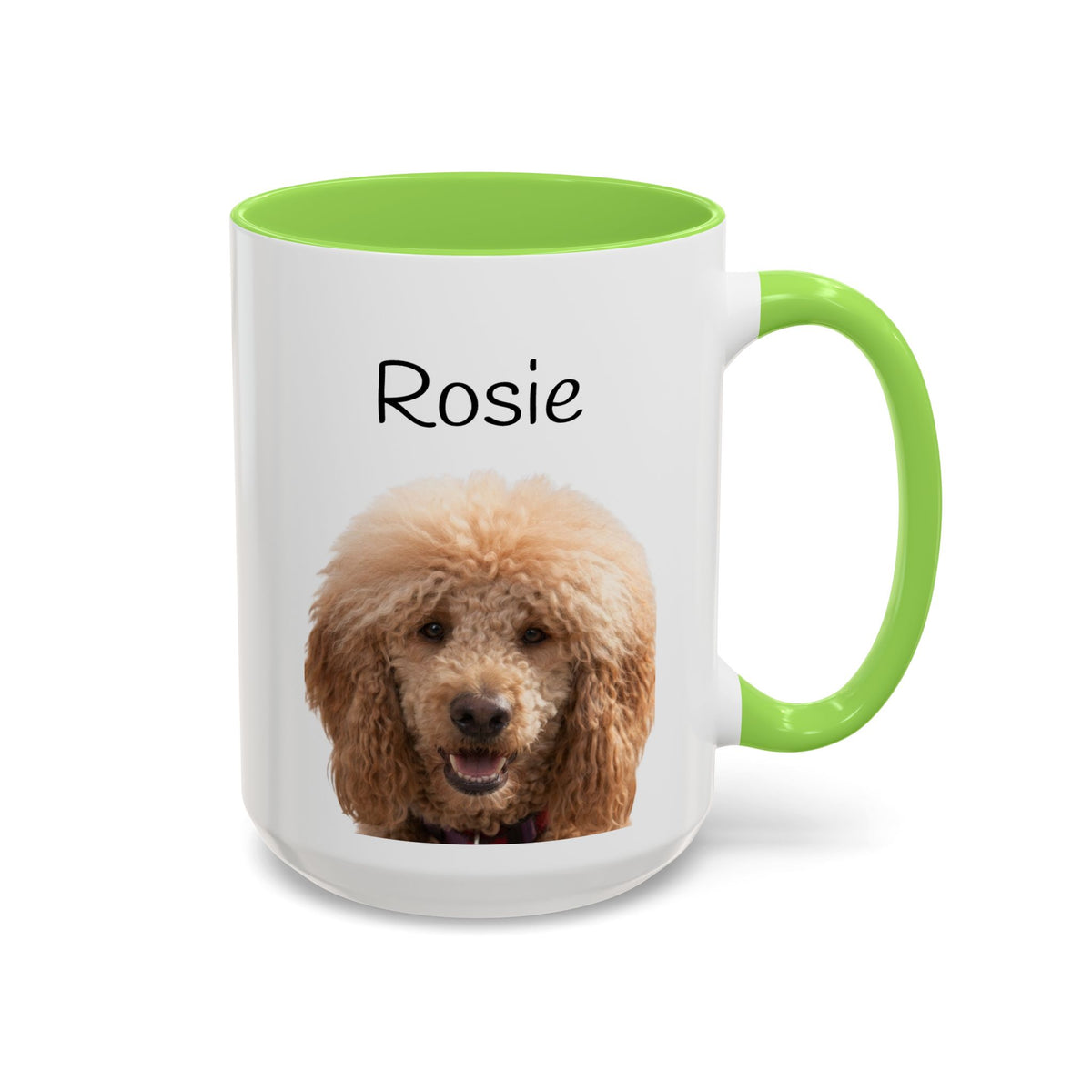Personalize Your Mug with Your Dogs Photo & Name -  Select 11 oz or 15 oz