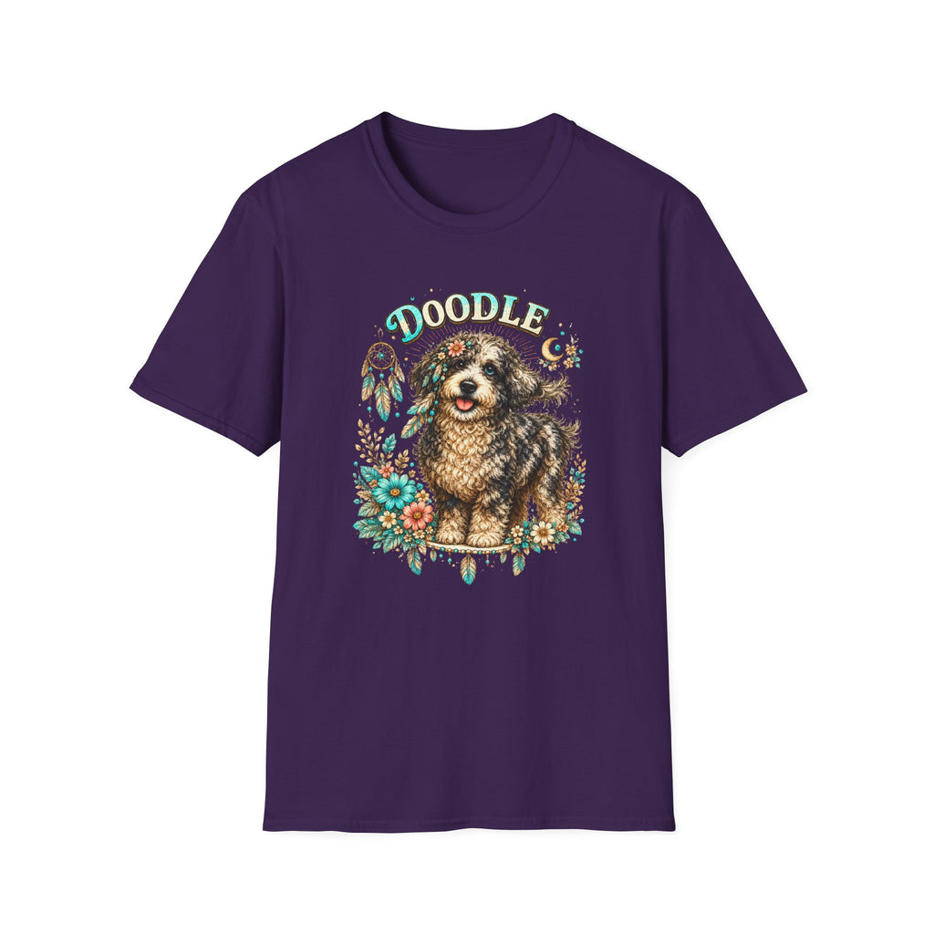 Bohemian Dog Lover T-Shirt - Celebrate your love for your favorite doodle.