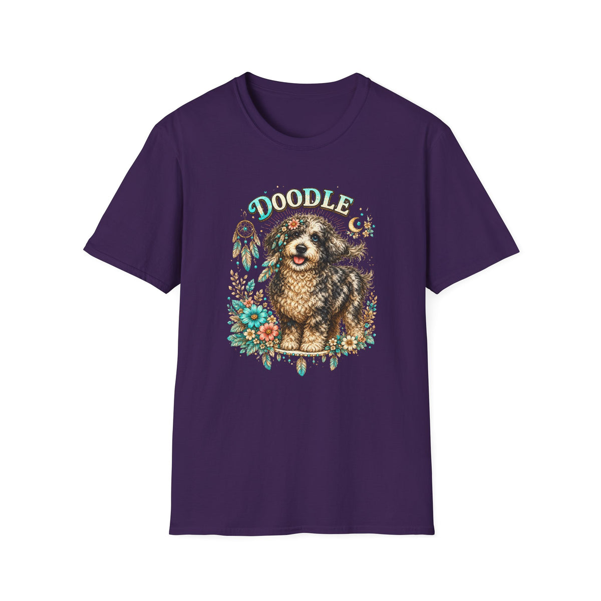 Bohemian Dog Lover T-Shirt - Celebrate your love for your favorite doodle.