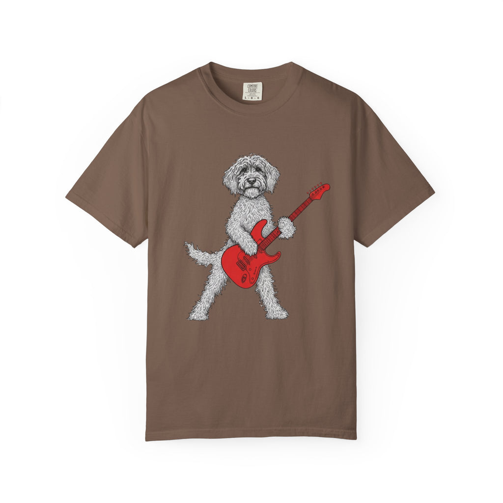 Black Doodle T-Shirt - Turn it up. Play it loud.