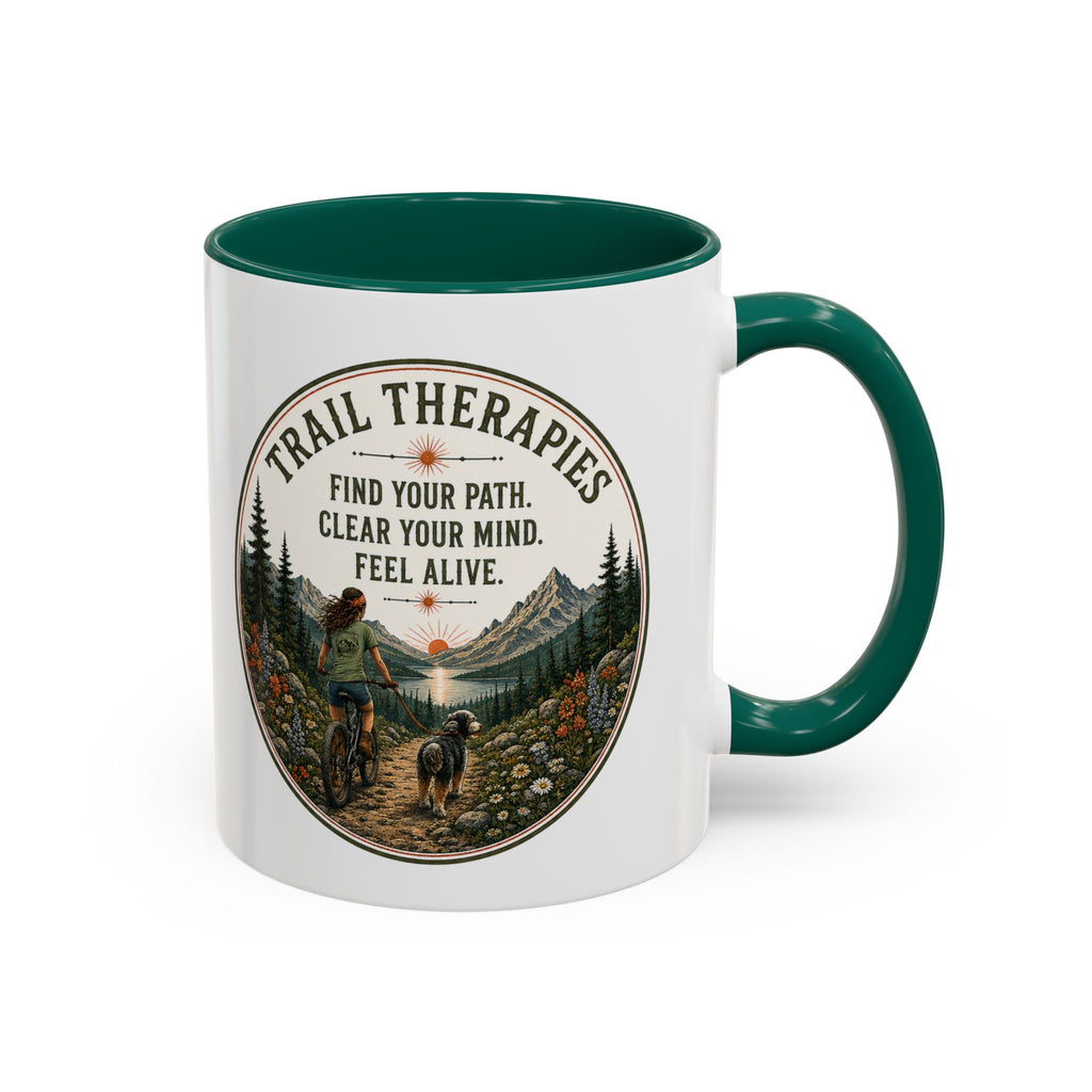 Hiking Trails Therapy Mug - Select 11 oz or 15 oz