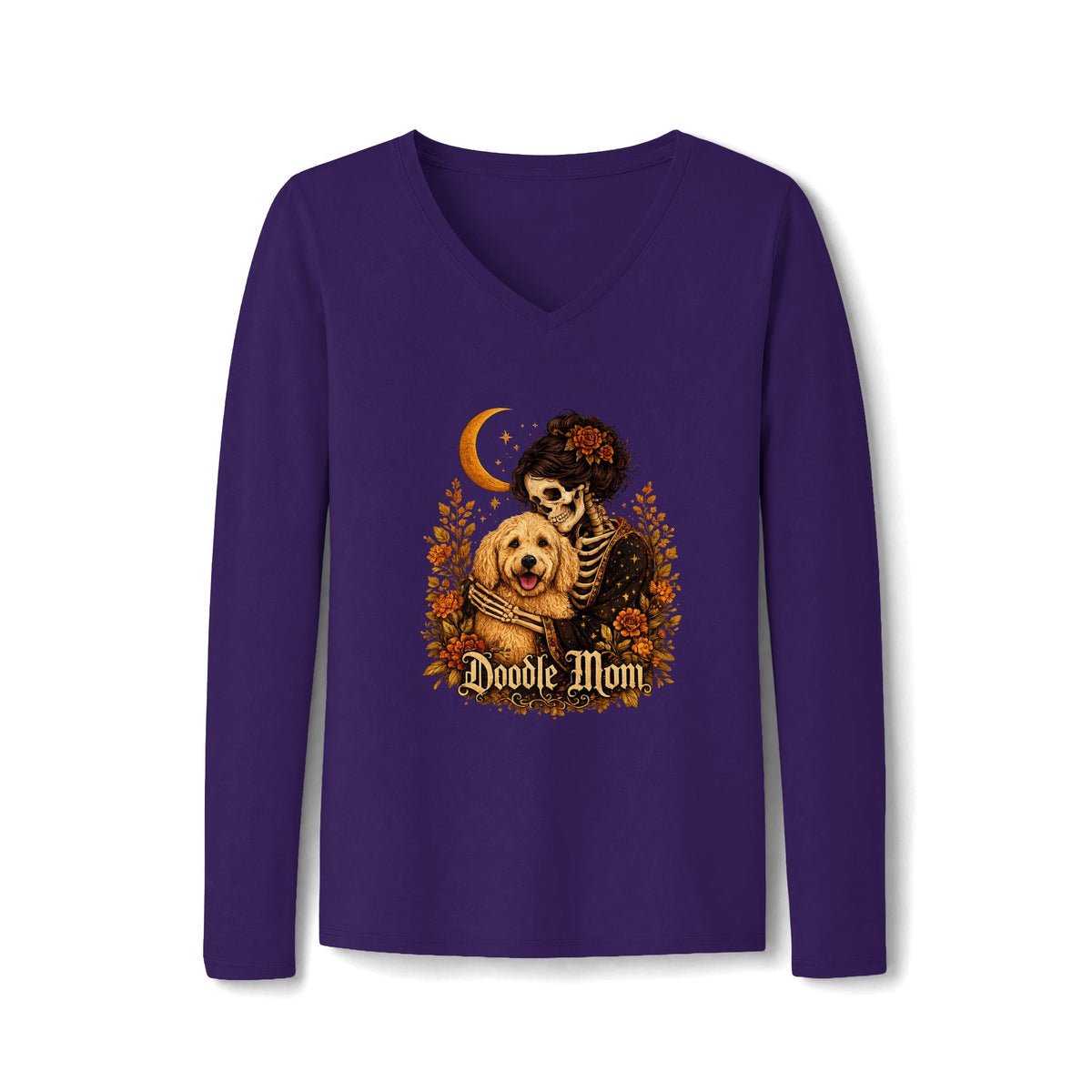 Doodle Mom Skeleton T-Shirt - Doodle Mom with a little attitude,