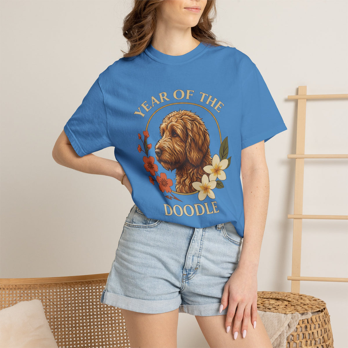 Year of the Doodle T-Shirt – Doodle Dog Mom Graphic Tee – Goldendoodle Lover Shirt