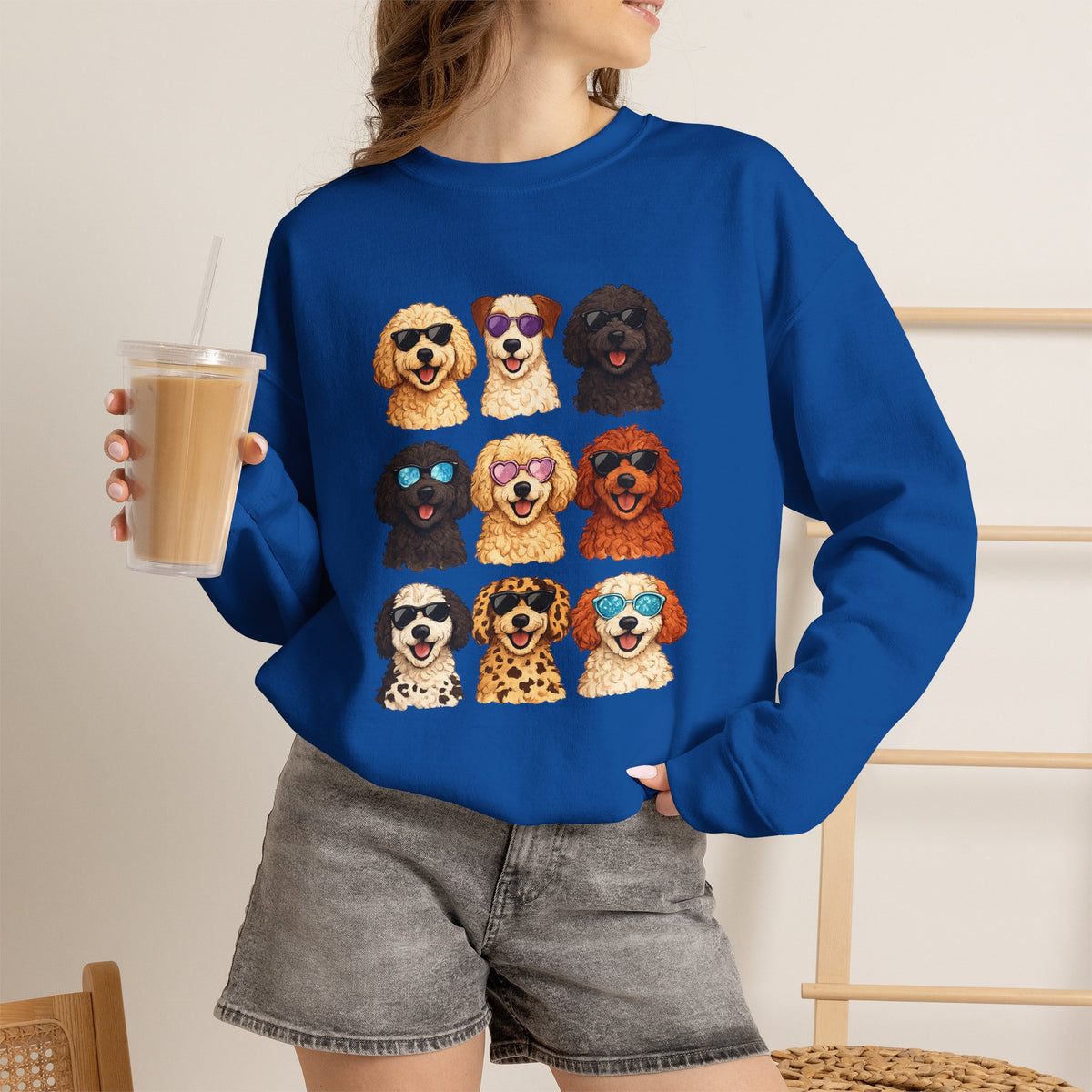 It’s All About the Doodles Sweatshirt - Nine shades-wearing fluffballs, one seriously cute sweatshirt.