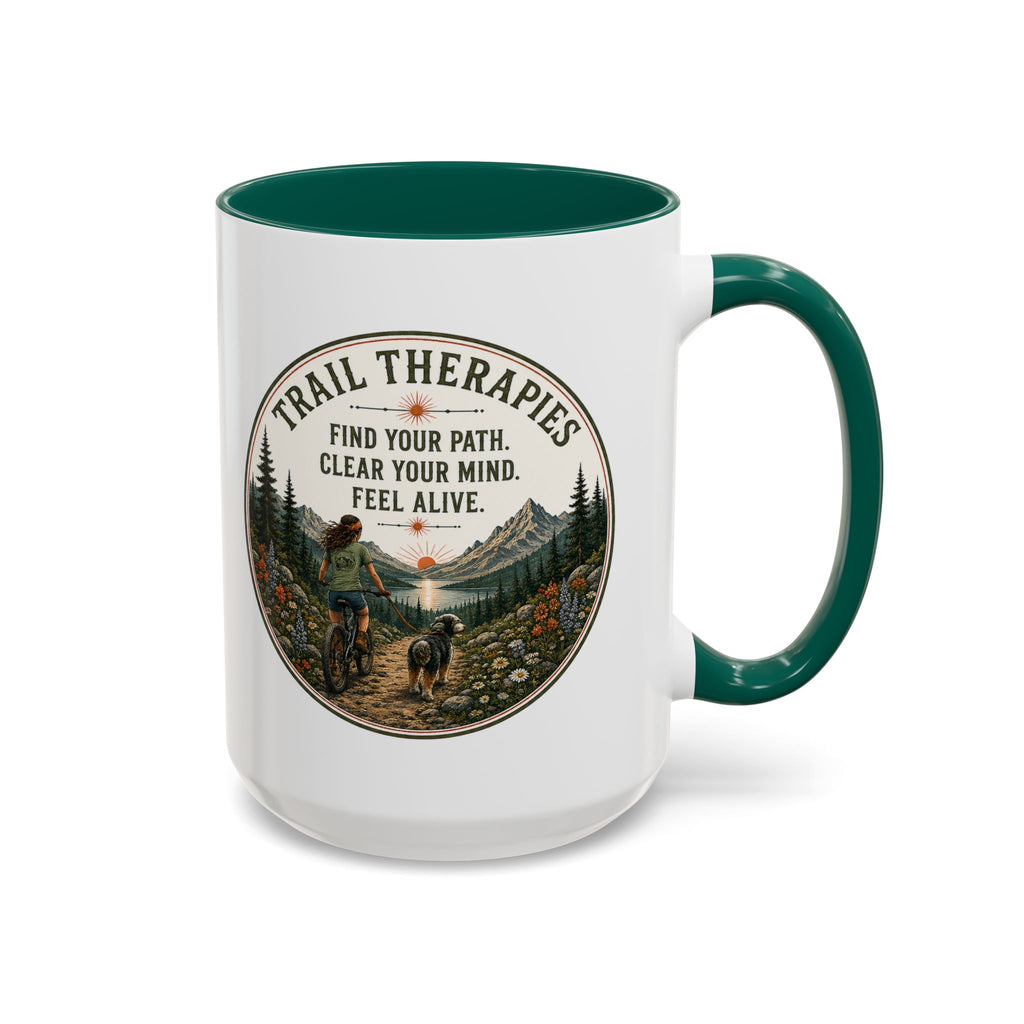 Hiking Trails Therapy Mug - Select 11 oz or 15 oz