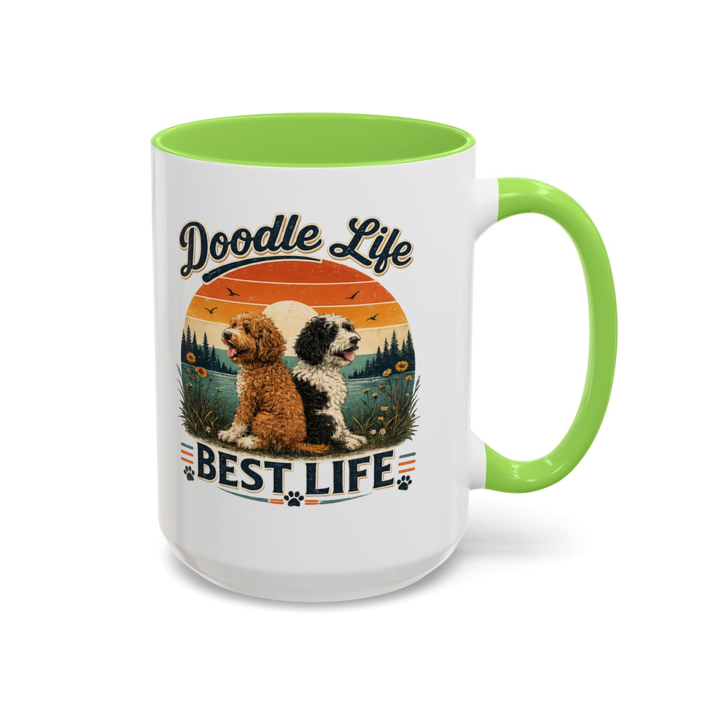 Doodle Life, Best Life Mug - Select 11 oz or 15 oz