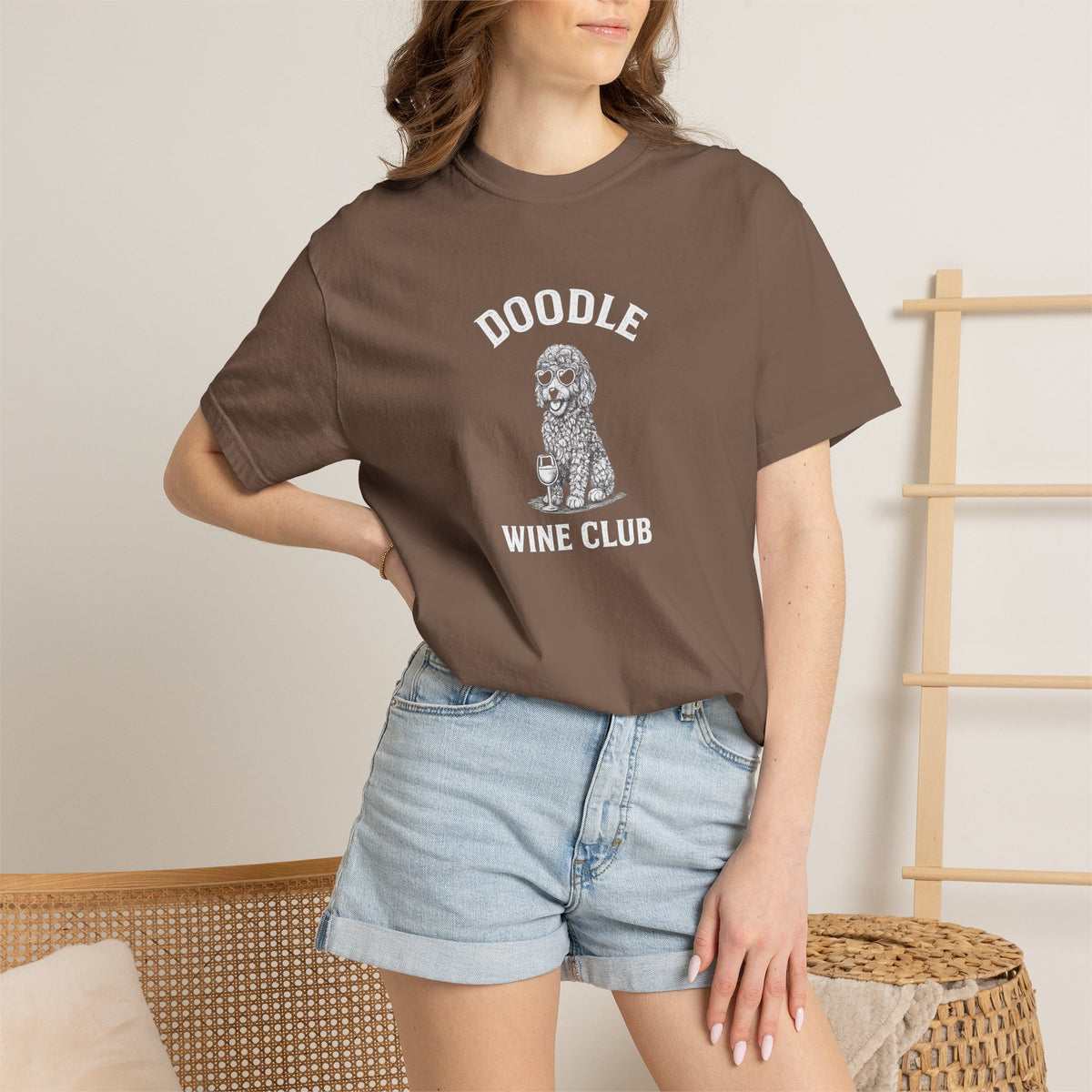 Doodle Wine Club T-Shirt - Funny Doodles & Wine