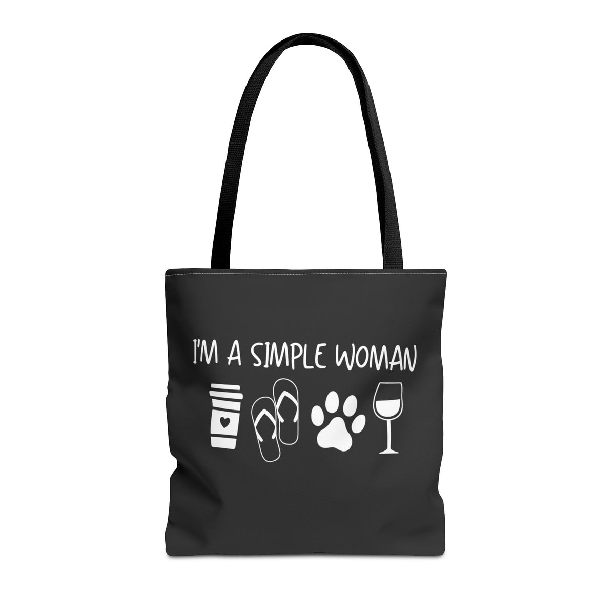 Doodle Dog Gift - I’m a Simple Woman Tote Bag  - Funny Labradoodle - Berendoodle - Sheepadoodle Tote