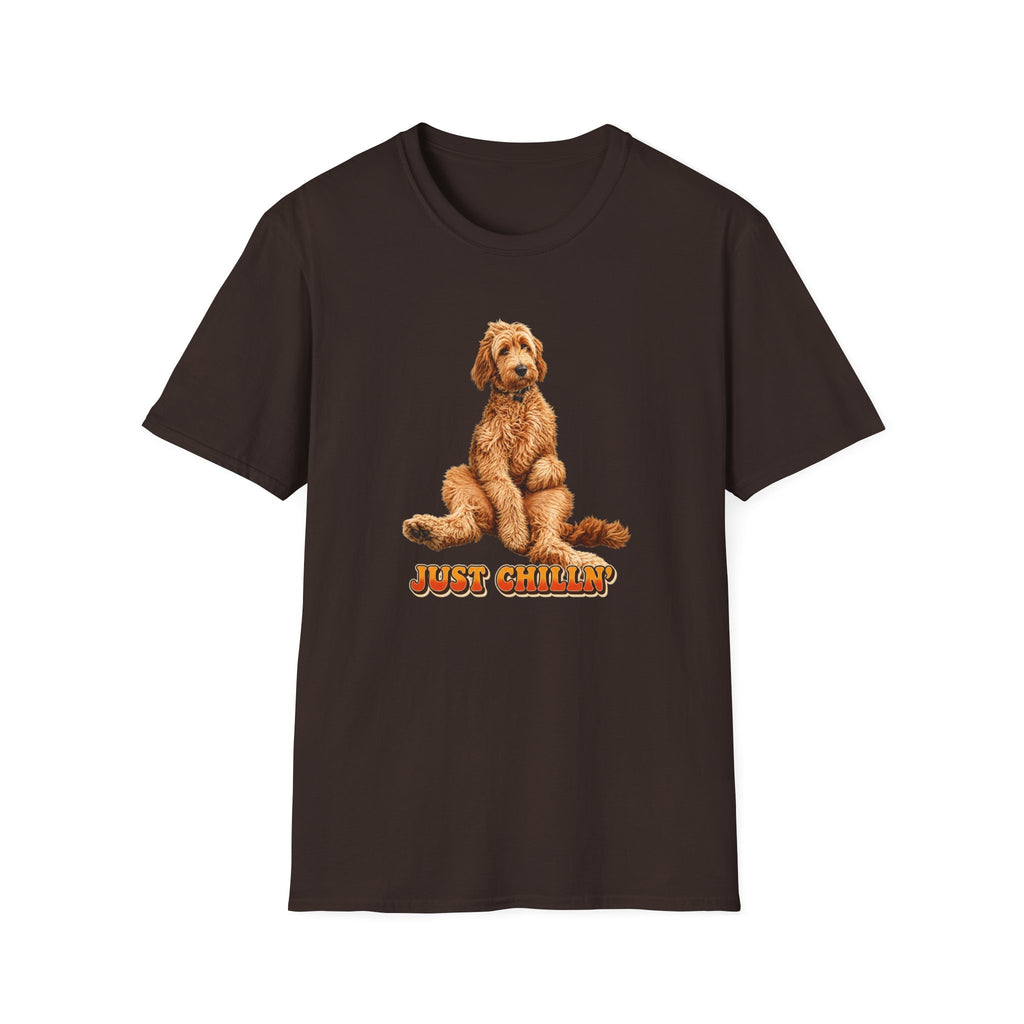 Just Chillin’ T-Shirt is perfect for doodle lovers who know that some of the best days are spent simply hanging out with their pup.