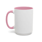 Dog Mom Mug with Pink Paw - because every paw print leaves a little love behind. Select 11 oz or 15 oz