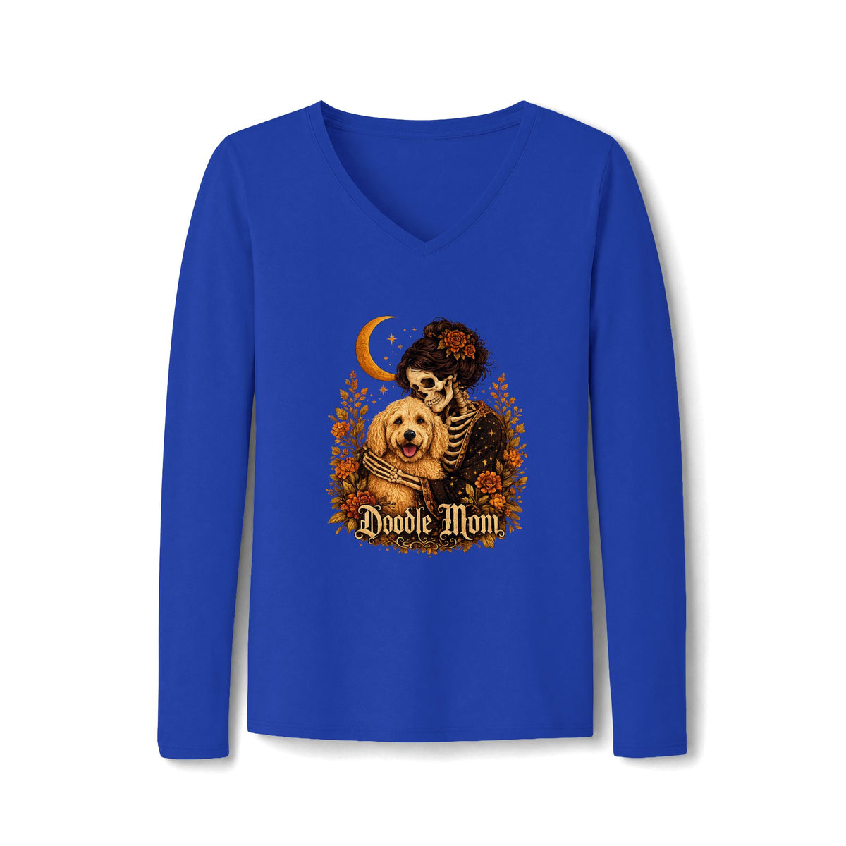Doodle Mom Skeleton T-Shirt - Doodle Mom with a little attitude,