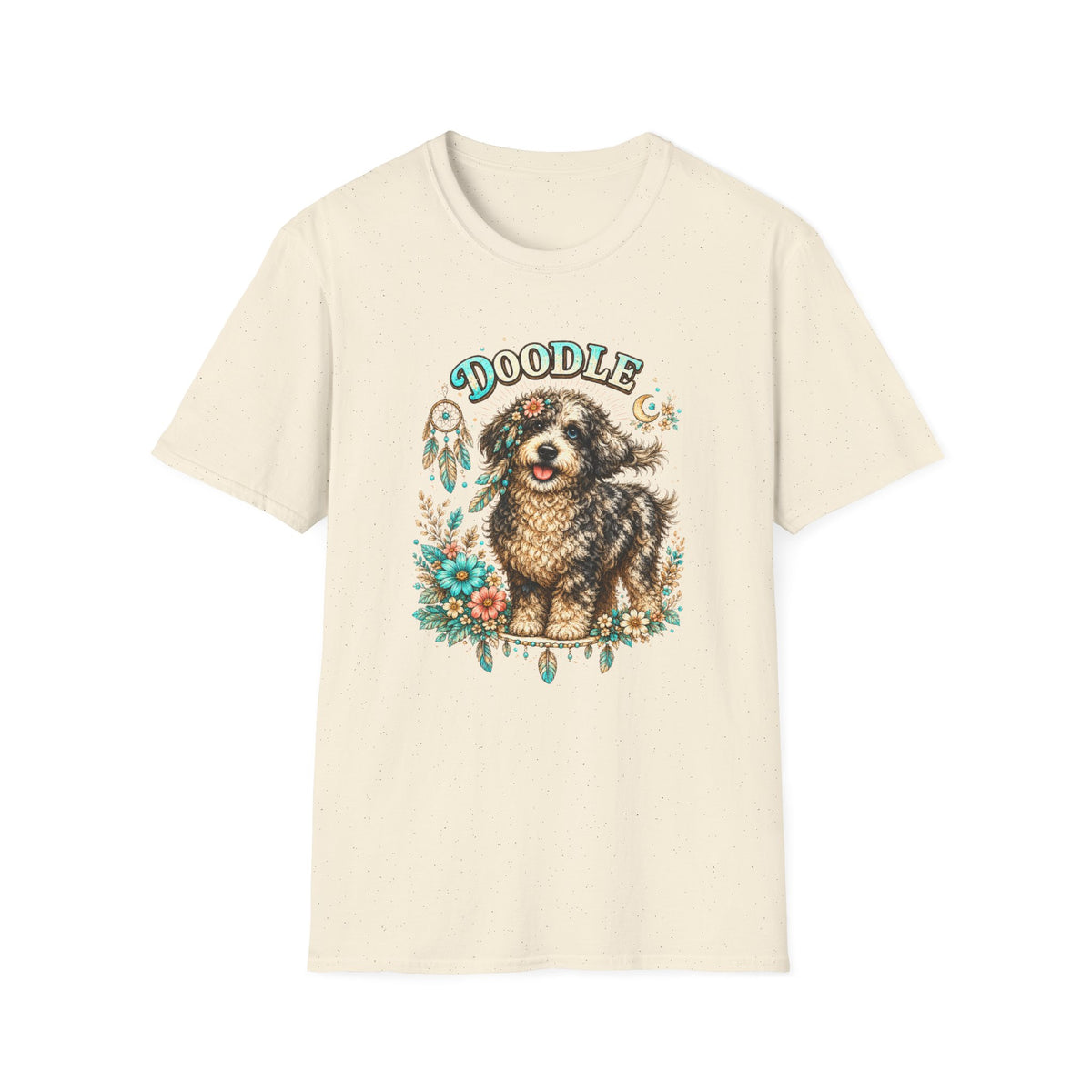 Bohemian Dog Lover T-Shirt - Celebrate your love for your favorite doodle.