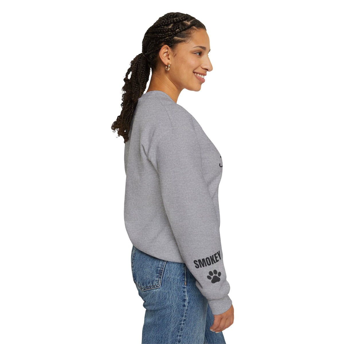 Personalized Retro Dog Mom Sweatshirt  - Because being a Dog Mom never goes out of style.