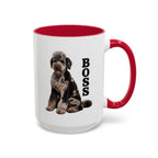 Boss Doodle Dog Mug - Select 11 oz or 15 oz