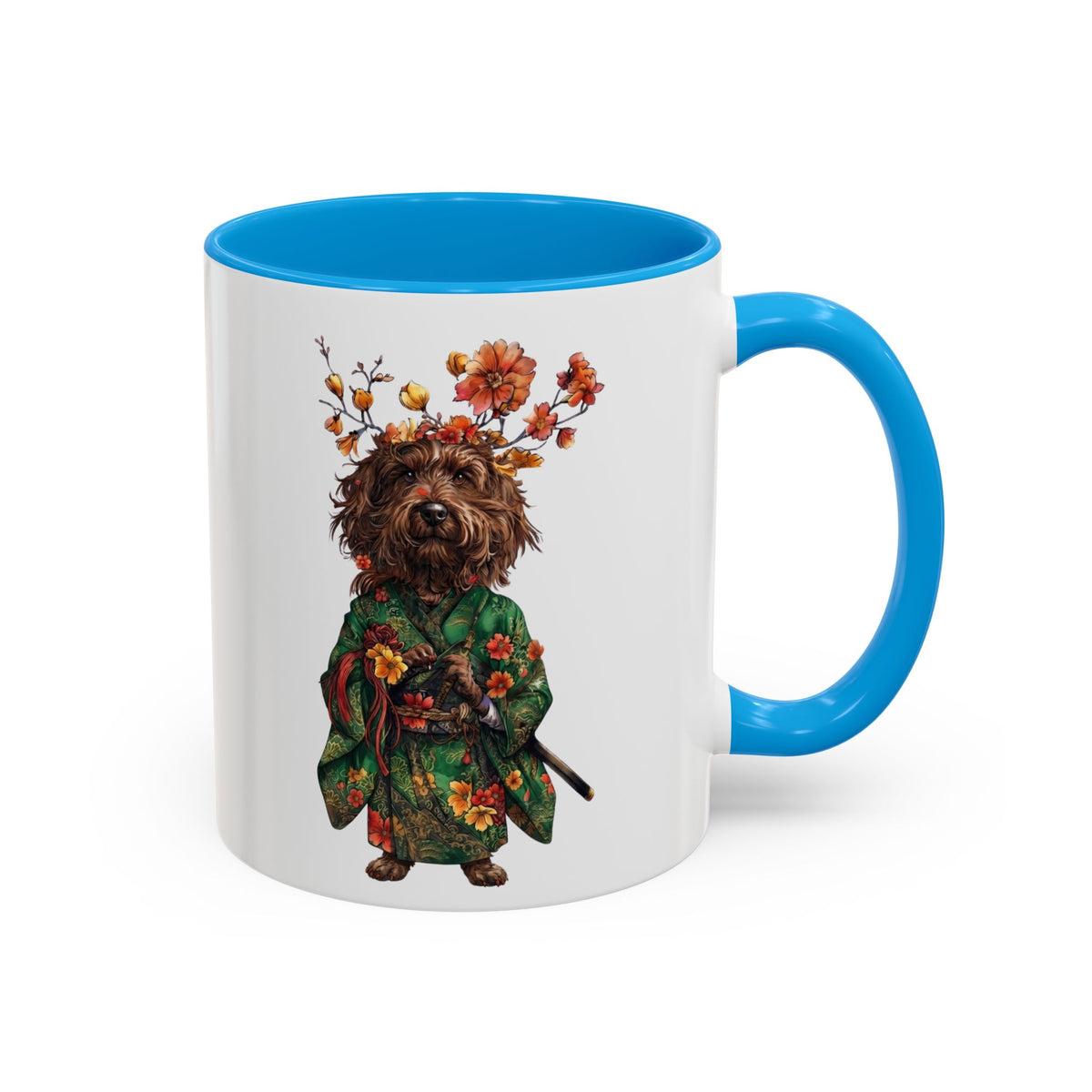 Kimono Japanese Dog Mug Select 11 oz or 15 oz