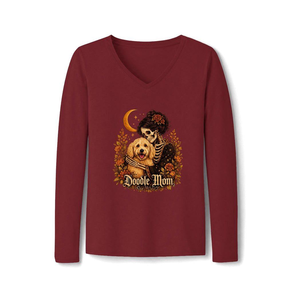 Doodle Mom Skeleton T-Shirt - Doodle Mom with a little attitude,