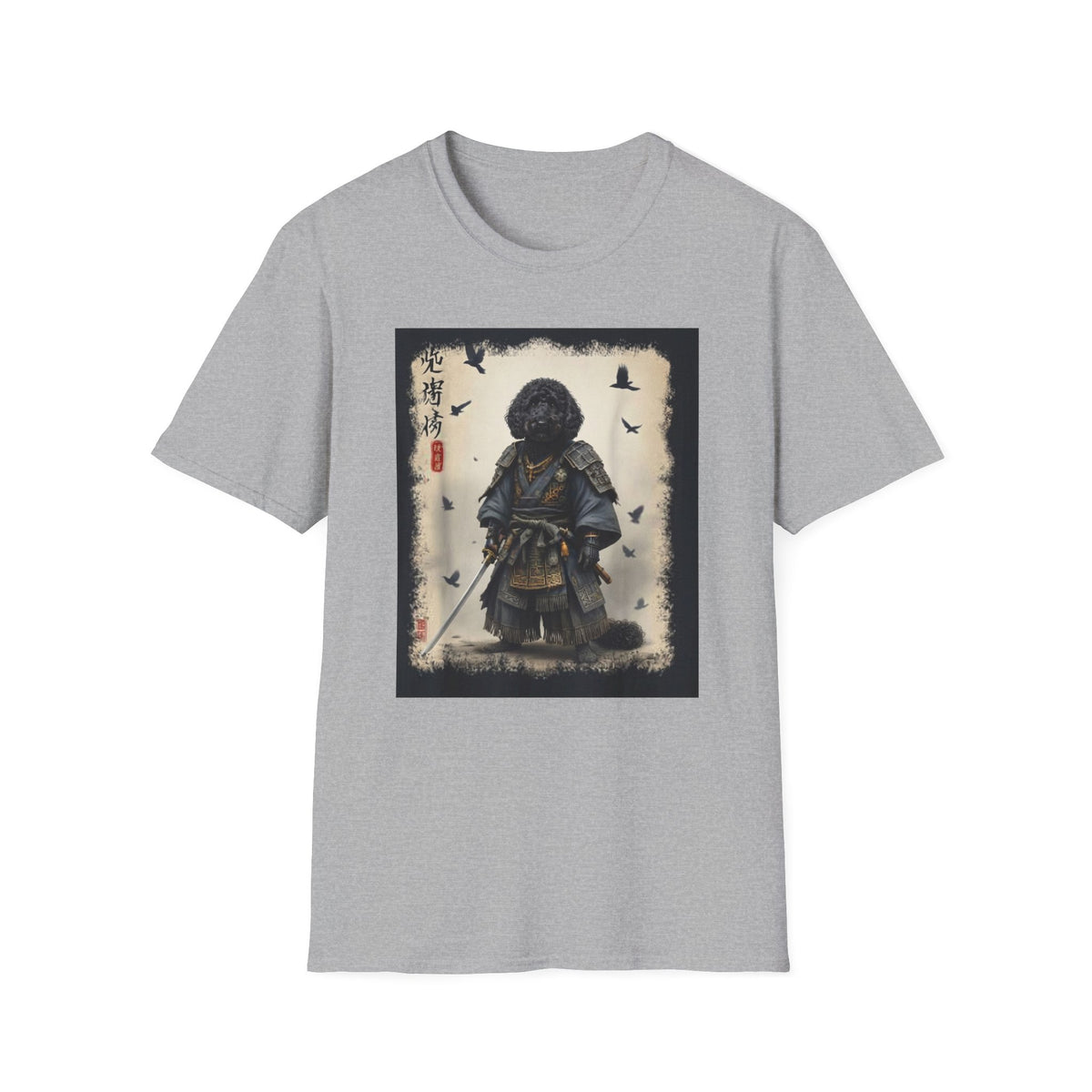 Samurai Doodle Graphic T-Shirt —  Loyalty. Courage. Unmatched Doodle attitude.