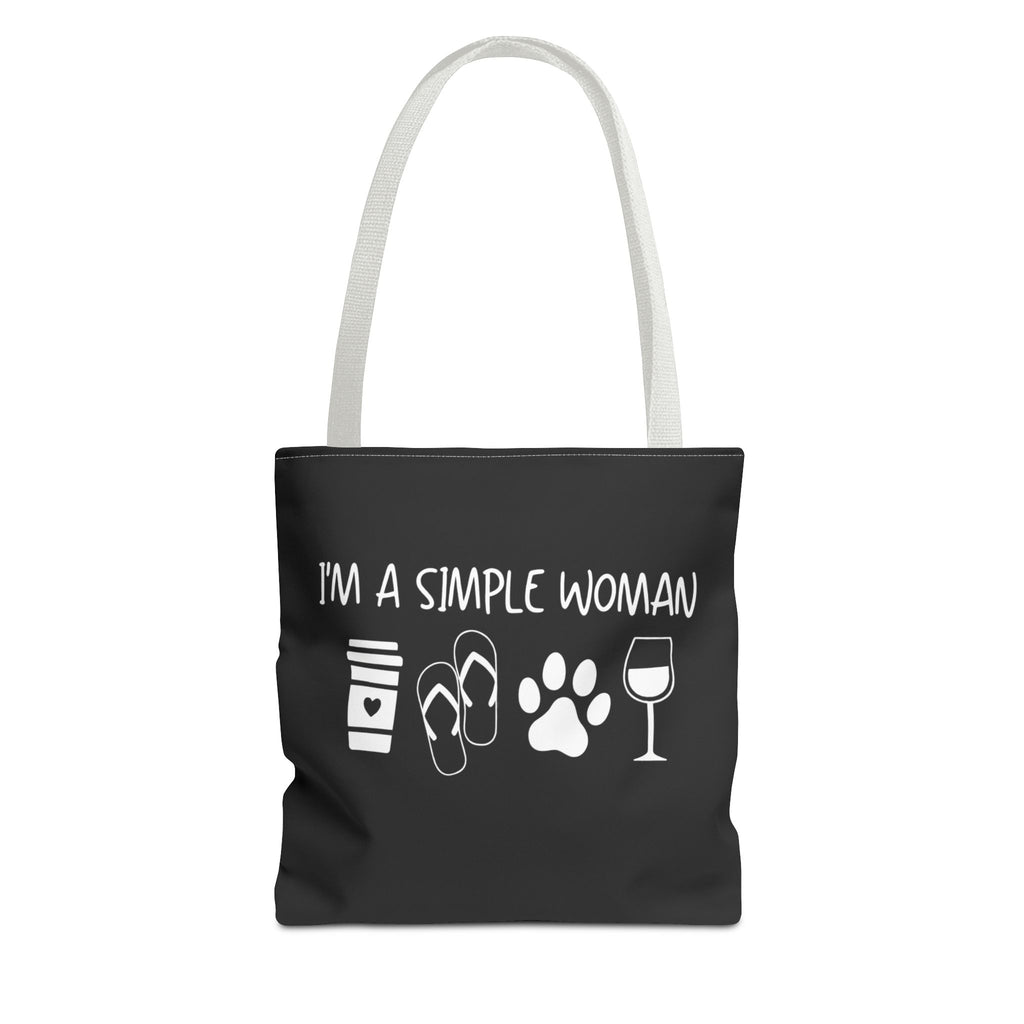 Doodle Dog Gift - I’m a Simple Woman Tote Bag  - Funny Labradoodle - Berendoodle - Sheepadoodle Tote