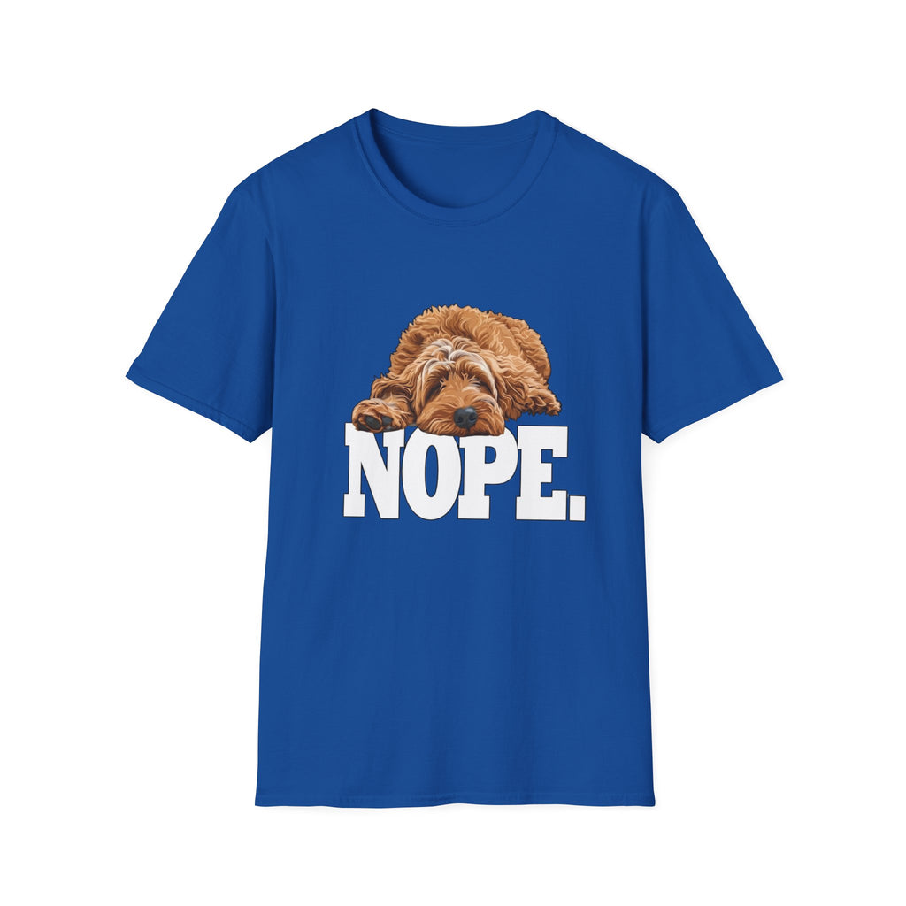 Nope Dog T-Shirt —Sometimes there’s only one appropriate response NOPE