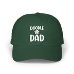 Mens - Doodle Dad Embroidered Baseball Cap, Dog Dad Hat With Paw Print, Goldendoodle Dad Gift, Adjustable Doodle Lover Hat