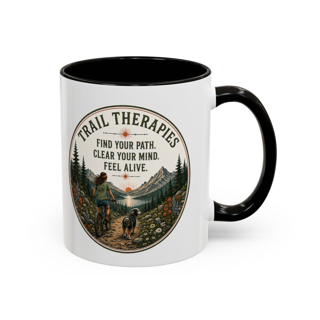 Hiking Trails Therapy Mug - Select 11 oz or 15 oz