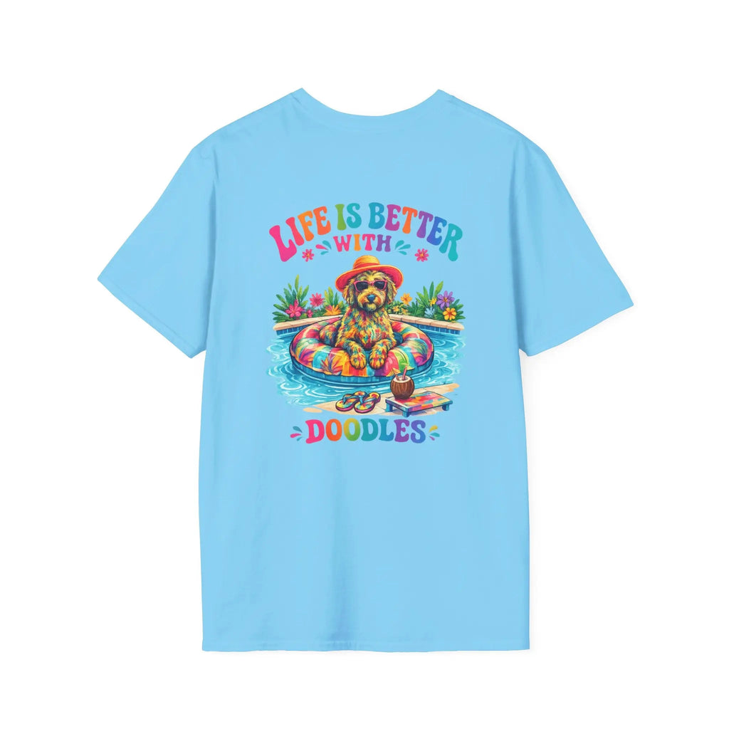 Life Is Better With A Doodle T Shirt Printify