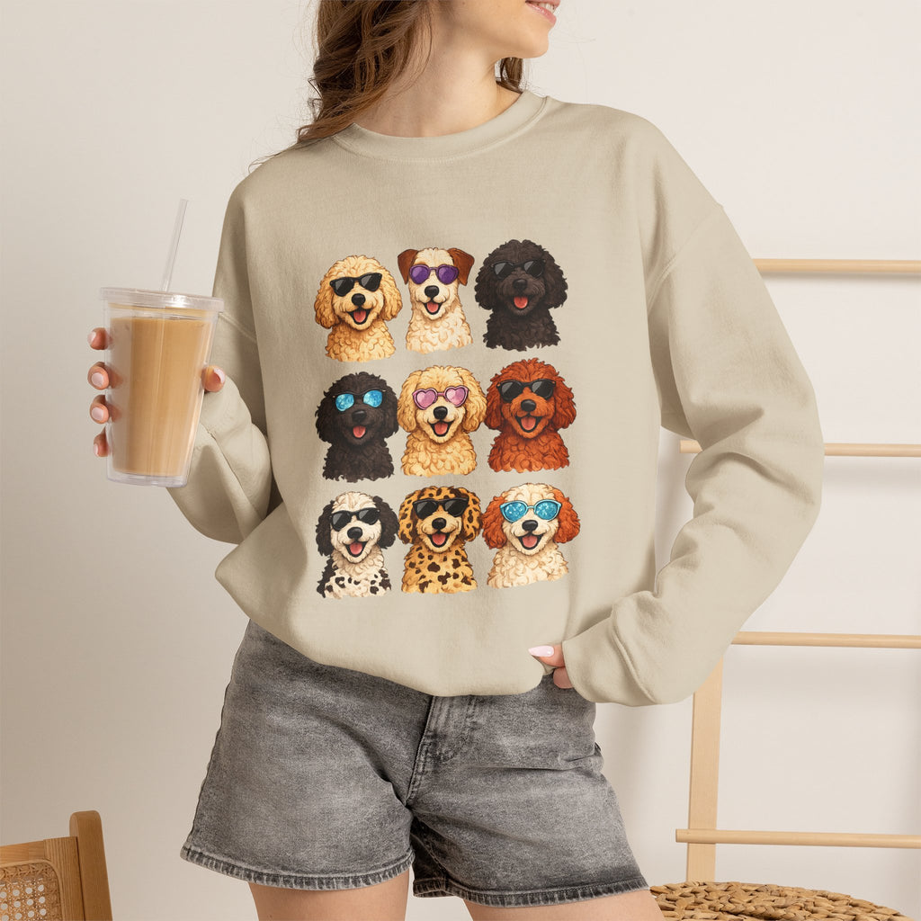 It’s All About the Doodles Sweatshirt - Nine shades-wearing fluffballs, one seriously cute sweatshirt.