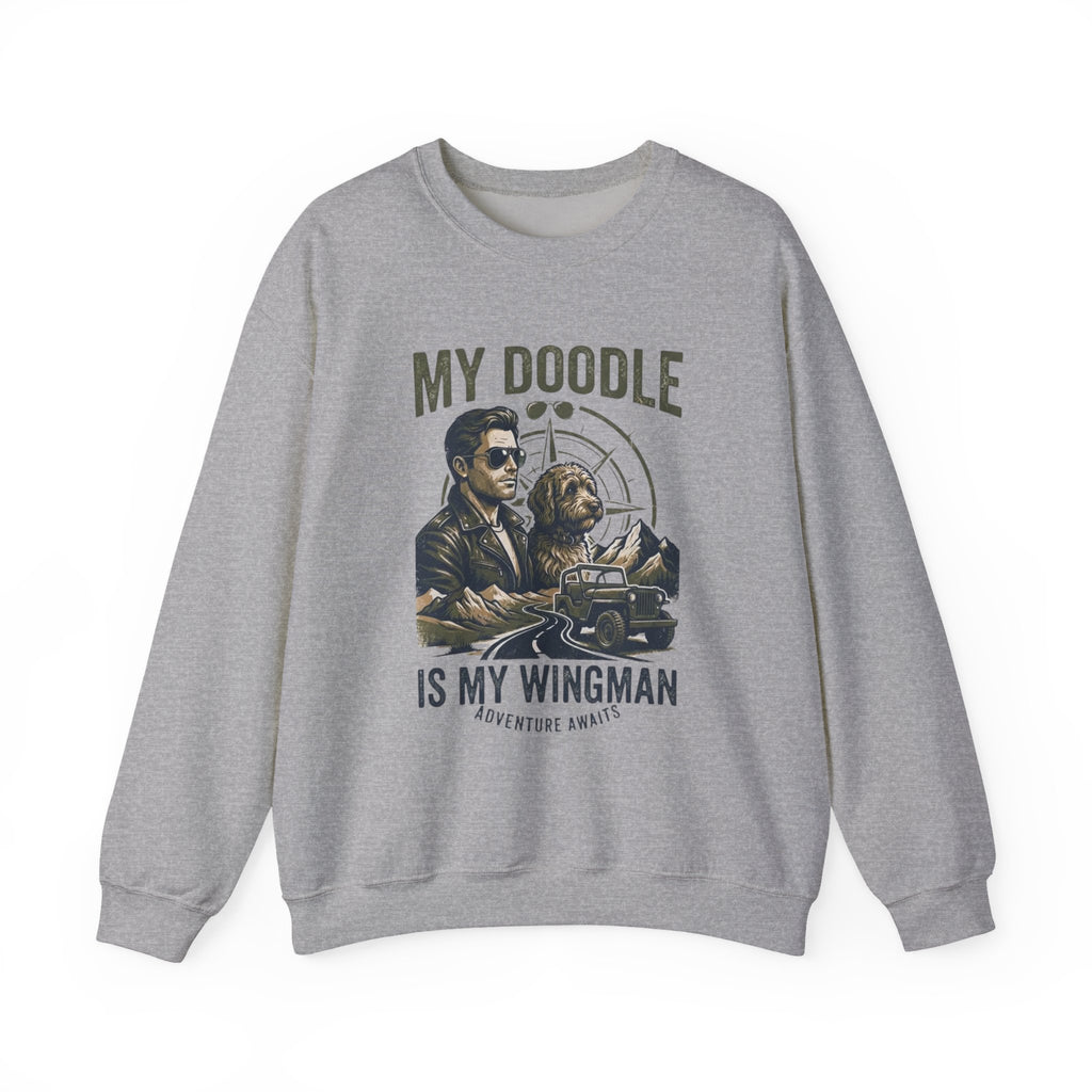 My Doodle Is My Wingman Shirt - Funny Doodle Dog Tee - Goldendoodle & Labradoodle Lover Gift