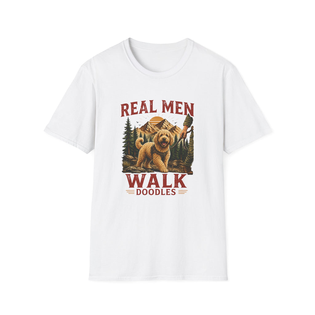 Real Men Walk Doodles T-Shirt