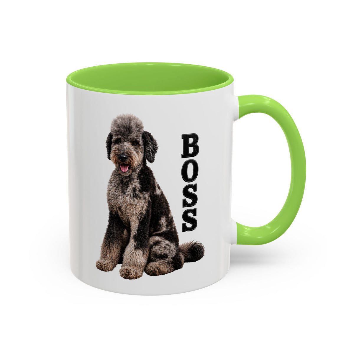 Boss Doodle Dog Mug - Select 11 oz or 15 oz