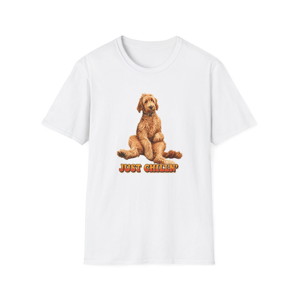 Just Chillin’ T-Shirt is perfect for doodle lovers who know that some of the best days are spent simply hanging out with their pup.