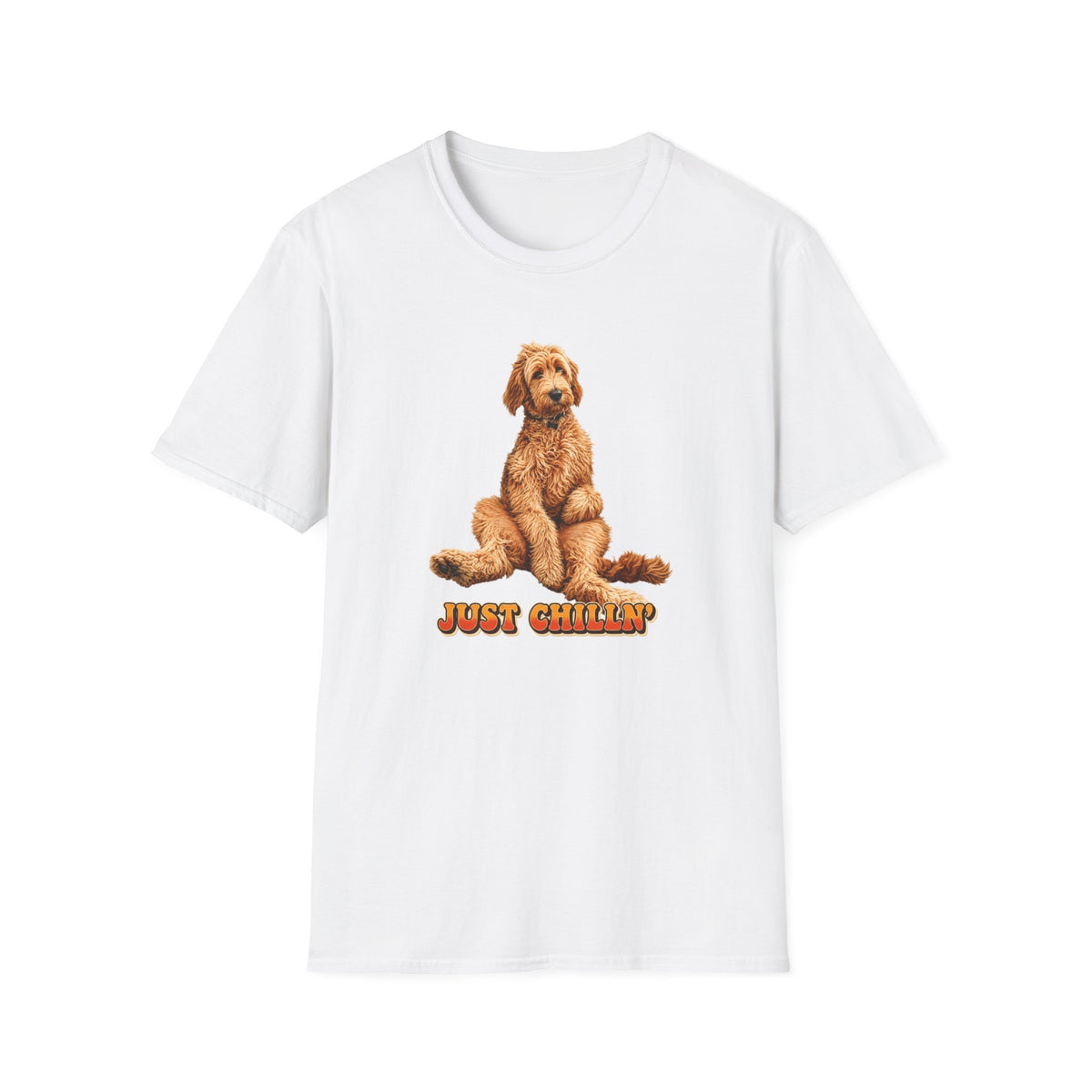 Just Chillin’ T-Shirt is perfect for doodle lovers who know that some of the best days are spent simply hanging out with their pup.