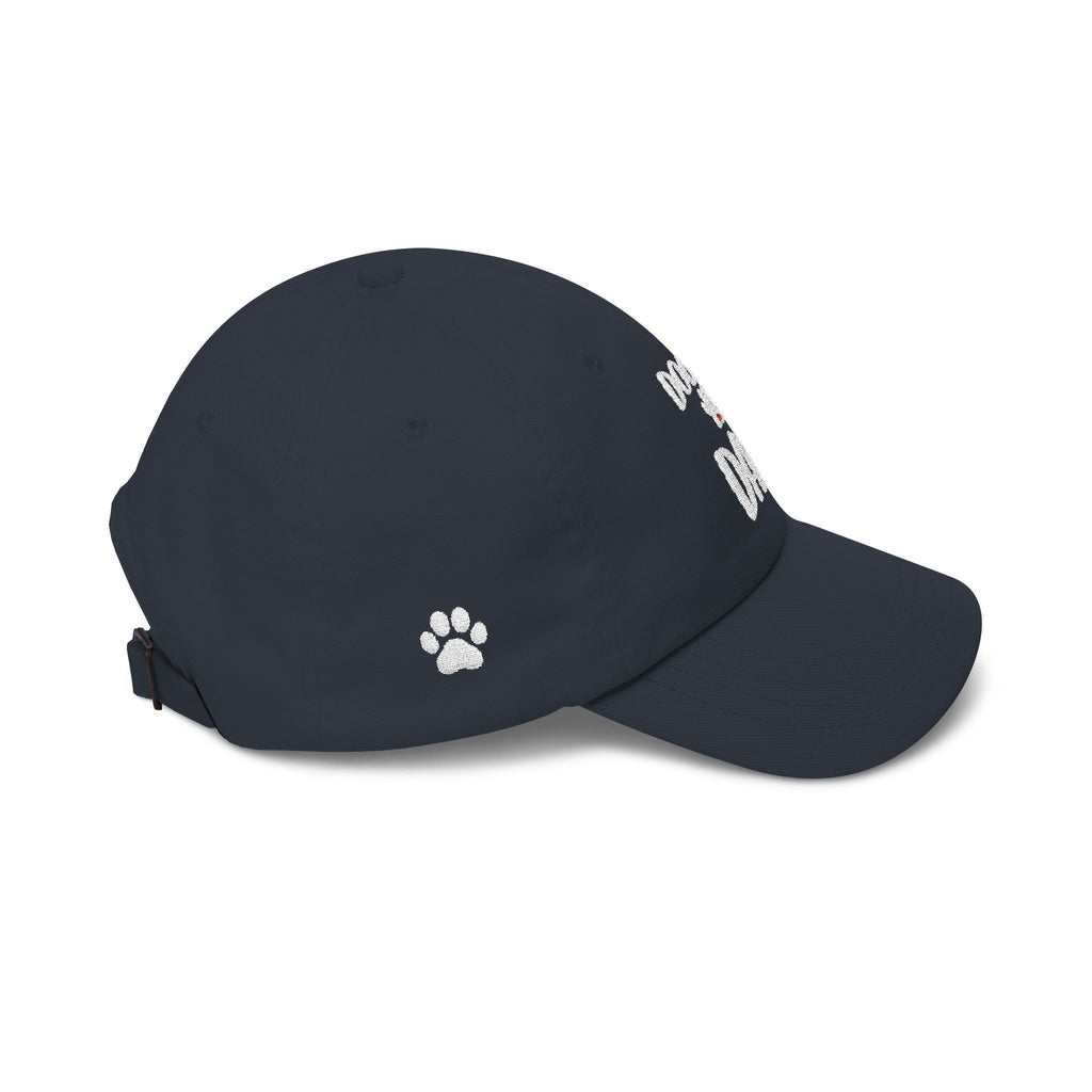 Mens - Doodle Dad Embroidered Baseball Cap, Dog Dad Hat With Paw Print, Goldendoodle Dad Gift, Adjustable Doodle Lover Hat