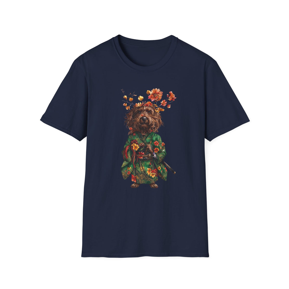Samurai Doodle T-Shirt - Channel the spirit of a noble warrior with our "Samurai Doodle" T-Shirt.