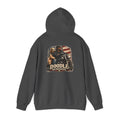 Renegade Doodle Mans Hoodie - Two wheels, four paws, and no road too far.