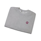 Doodle Mom - Doodles Make Everything Better Purple Heart Sweatshirt - Life’s better with paws, love, and a little retro groove.
