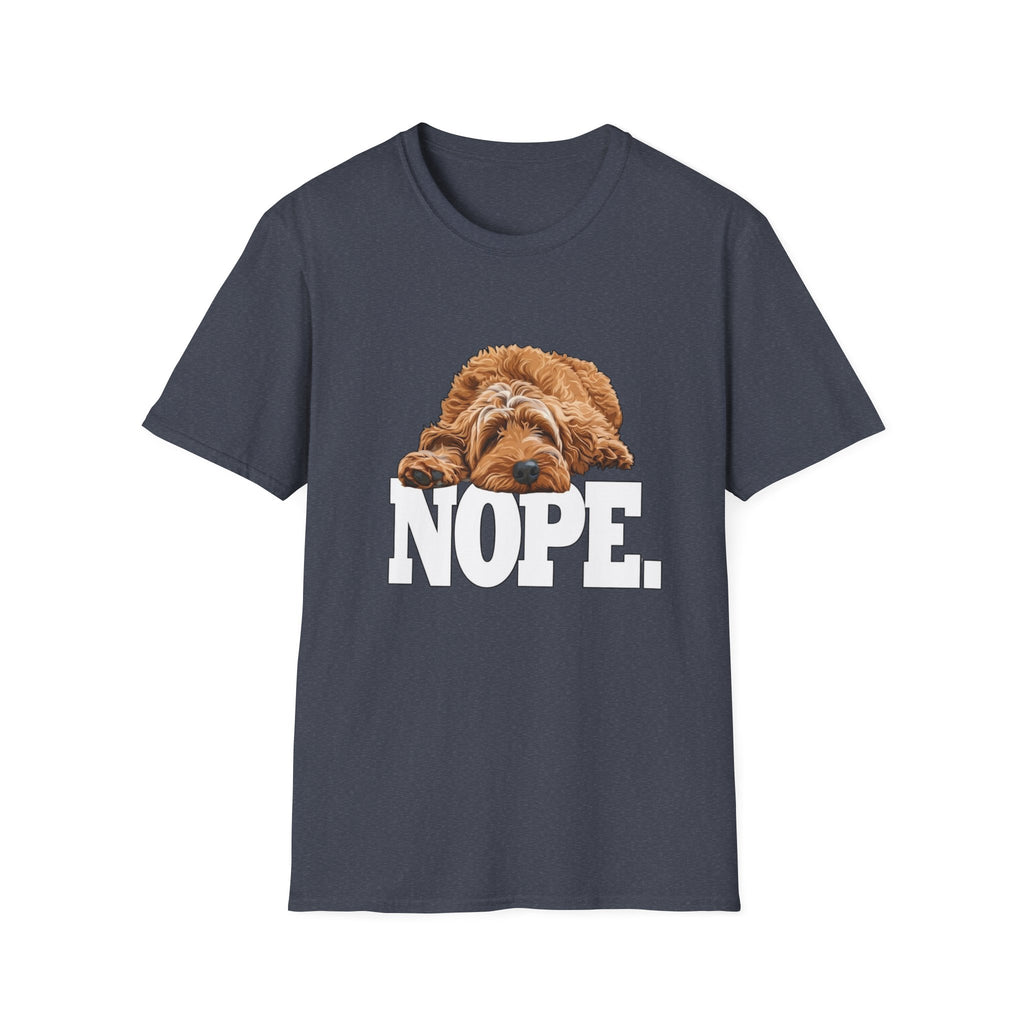 Nope Dog T-Shirt —Sometimes there’s only one appropriate response NOPE