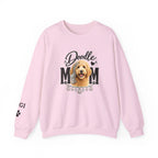 Doodle Mom Sweat Shirt, Personalized Golden Doodle Gift,  Dog Mom Tee, Custom Golden Doodle Gifts,  Doodle Dog Mom Shirt Printify