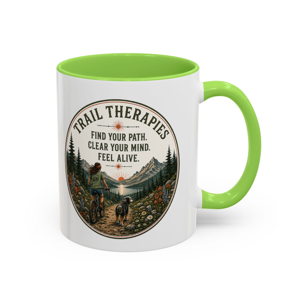 Hiking Trails Therapy Mug - Select 11 oz or 15 oz