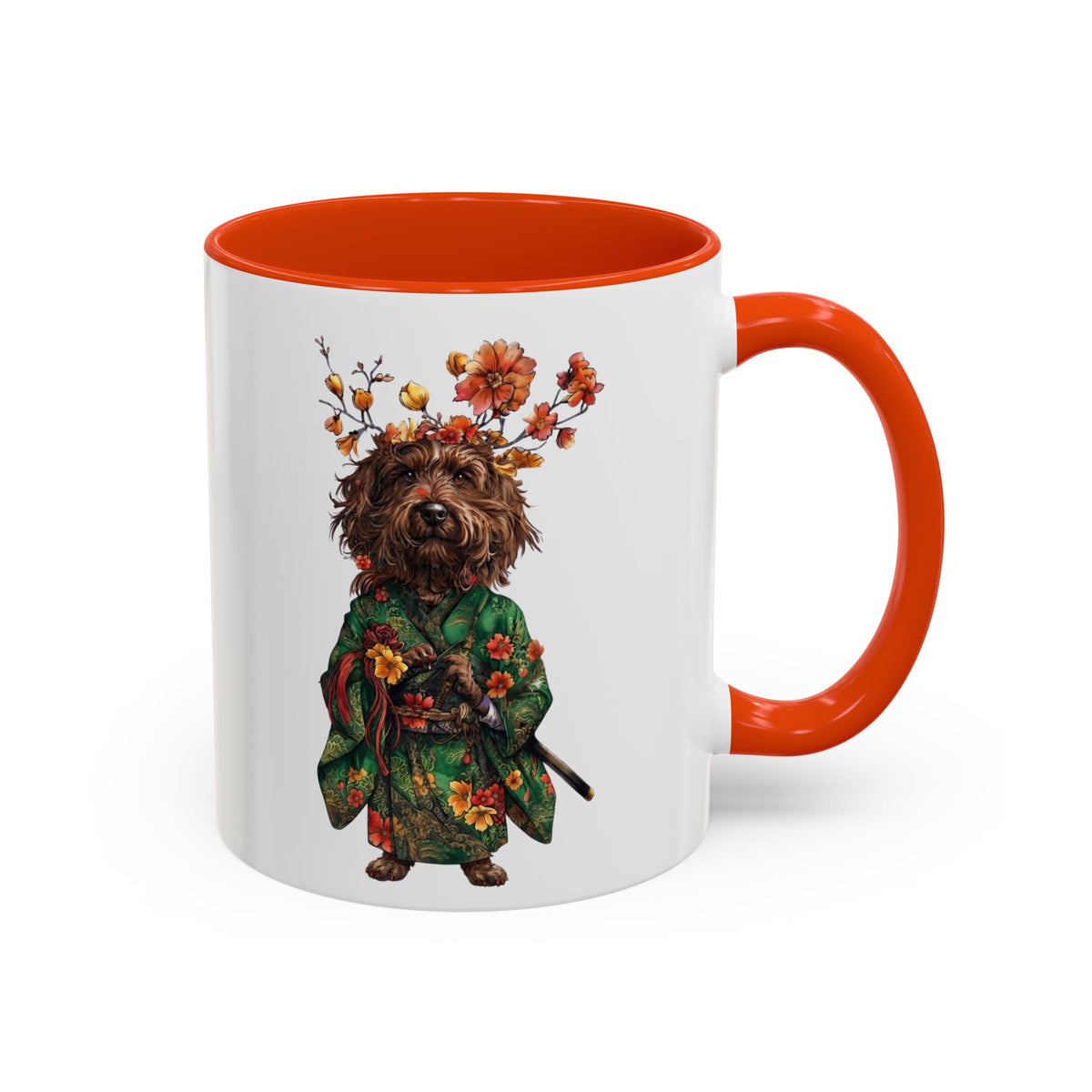 Kimono Japanese Dog Mug Select 11 oz or 15 oz