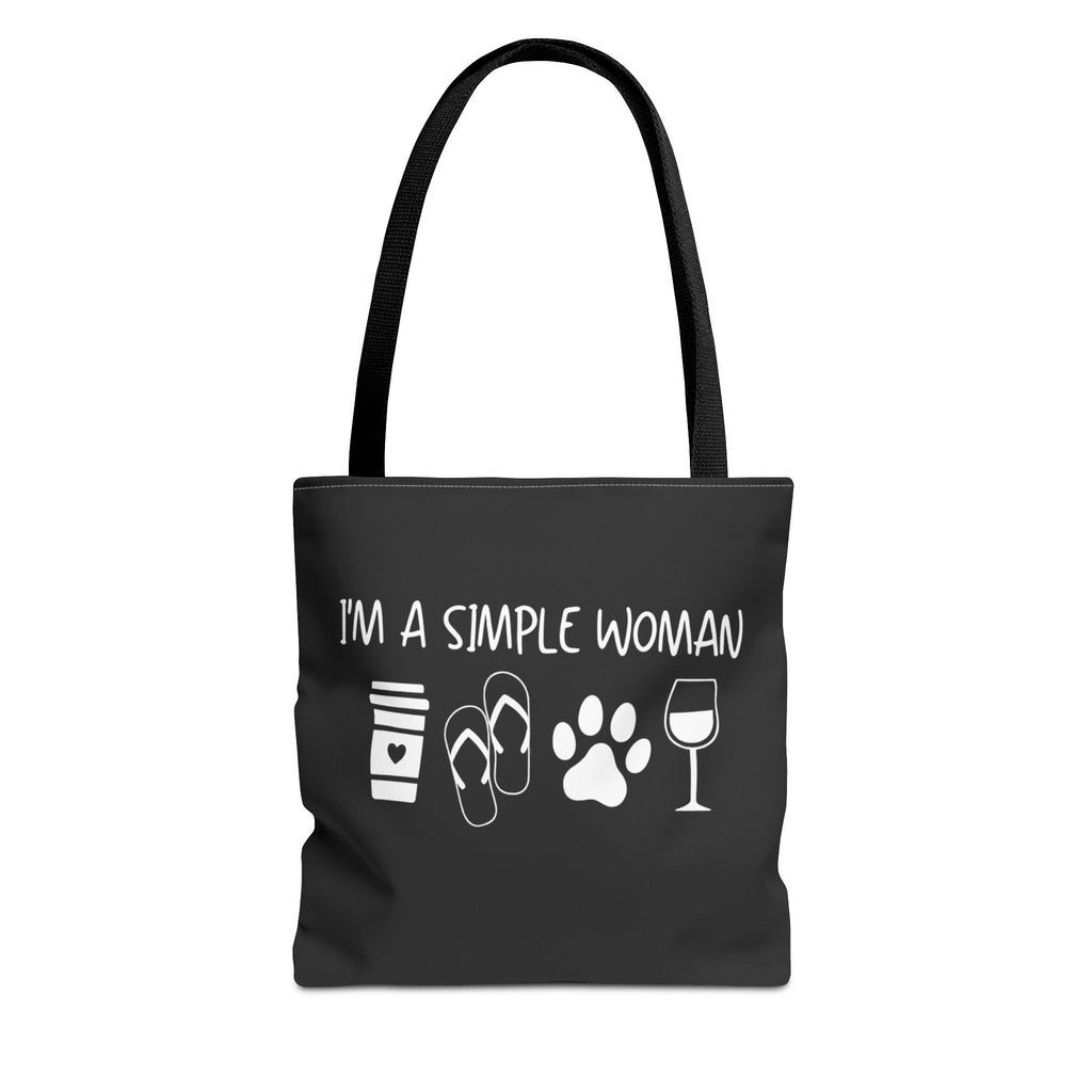 Doodle Dog Gift - I’m a Simple Woman Tote Bag  - Funny Labradoodle - Berendoodle - Sheepadoodle Tote