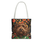 Samurai Doodle Tote Bag, My Doodle Has Samurai Spirit - Unique Doodle Mom Bag