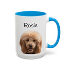 Personalize Your Mug with Your Dogs Photo & Name -  Select 11 oz or 15 oz