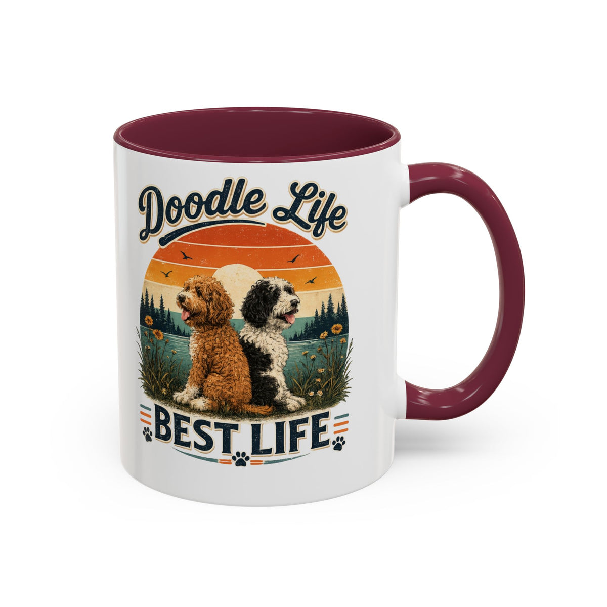 Doodle Life, Best Life Mug - Select 11 oz or 15 oz