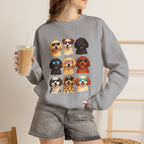 It’s All About the Doodles Sweatshirt - Nine shades-wearing fluffballs, one seriously cute sweatshirt.