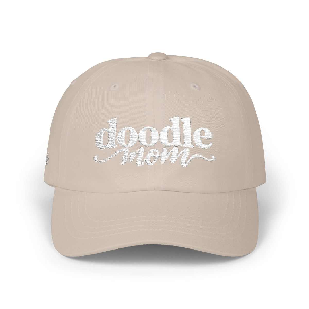 Retro Doodle Mom Embroidered Baseball Cap