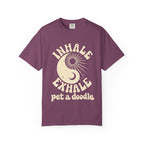 Inhale Exhale Pet a Doodle Shirt - Funny Doodle Dog Mom T-Shirt - Goldendoodle Labradoodle Bernedoodle Gift -Dog Lover Tee
